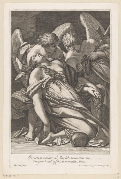 Morte de Madalena de François Tortebat