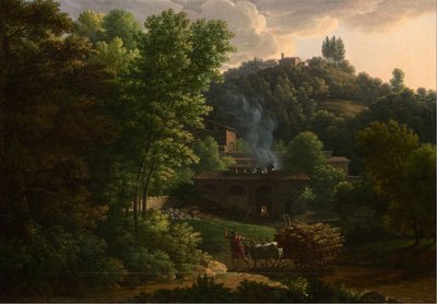 Paisagem italiana de Francois Xavier Fabre