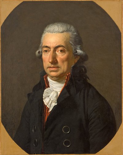 Retrato do Sr. Joseph Fabre, pai do artista de Francois Xavier Fabre