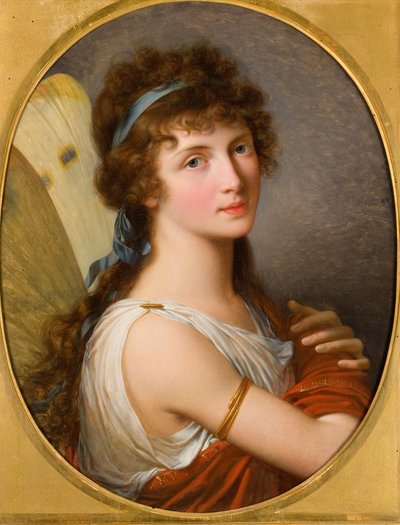 Retrato de Lady Charlemont como Psique de Francois Xavier Fabre