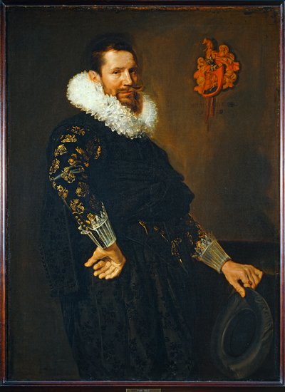 Paulus van Beresteyn, homme de loi à Haarlem. 1619 - Paulus van Beresteyn, advogado em Harlem. 1619 ... de Frans (School of) Hals