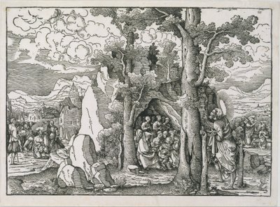Cenas da Vida de São João Batista, c. 1522. de Frans Crabbe van Espleghem