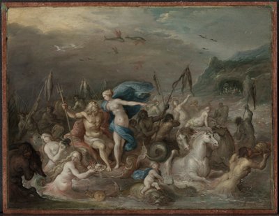 O triunfo de Netuno e Anfitrite de Frans Francken
