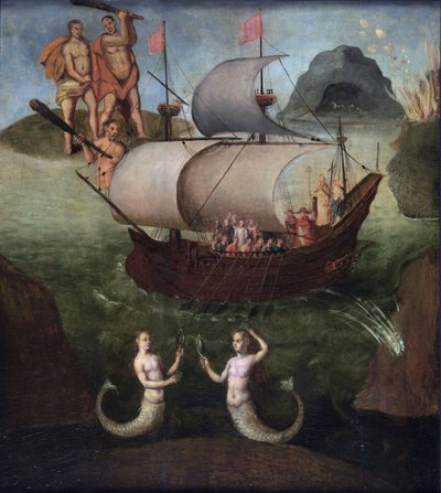 Alegoria: o navio de Estado de Frans Francken I