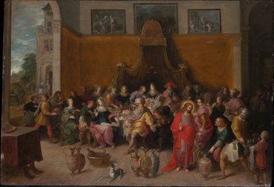 As Bodas de Caná de Frans Francken the Younger