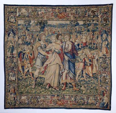 Tobit e Anna no exílio para Nínive
A história de Tobit e Tobias (título da série) de Frans Geubels