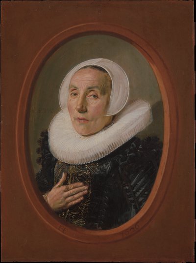 Anna van der Aar (nascida em 1576/77, falecida depois de 1626) de Frans Hals