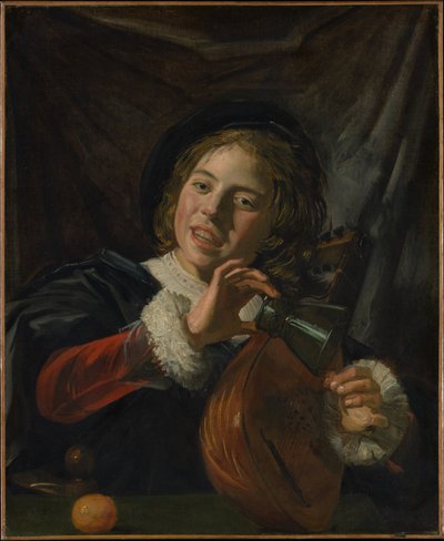 Rapaz com alaúde de Frans Hals