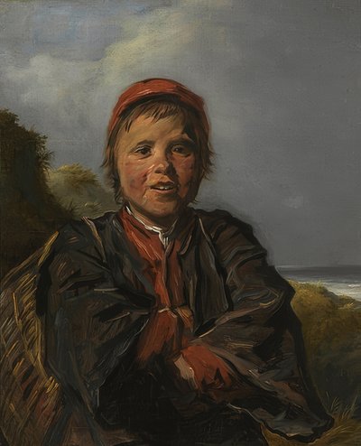 O garoto pescador. Por volta de 1630-33 de Frans Hals