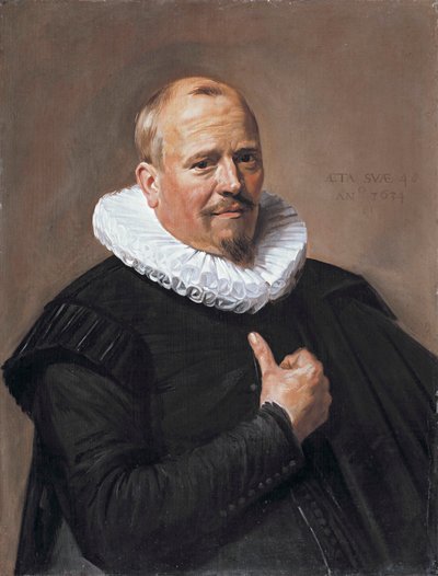 Holandês: Retrato de um Homem Retrato de um Homem de Frans Hals