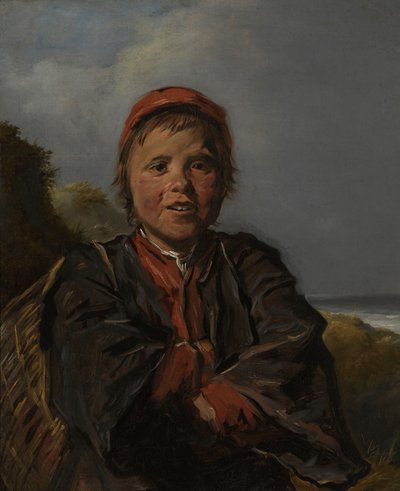 Fisherboy (óleo sobre tela) de Frans Hals