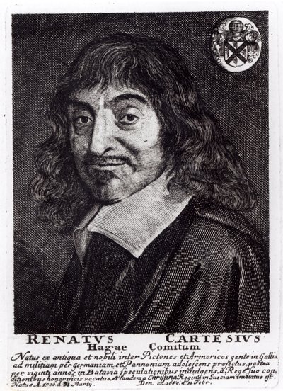 Retrato de René Descartes (1596-1650) de Frans Hals