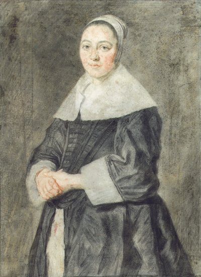 Retrato de uma senhora de Frans Hals