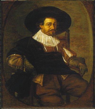 Retrato de um homem de Frans Hals