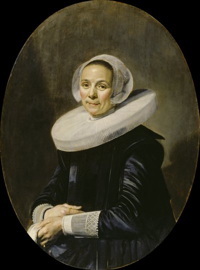 Retrato de uma mulher de Frans Hals