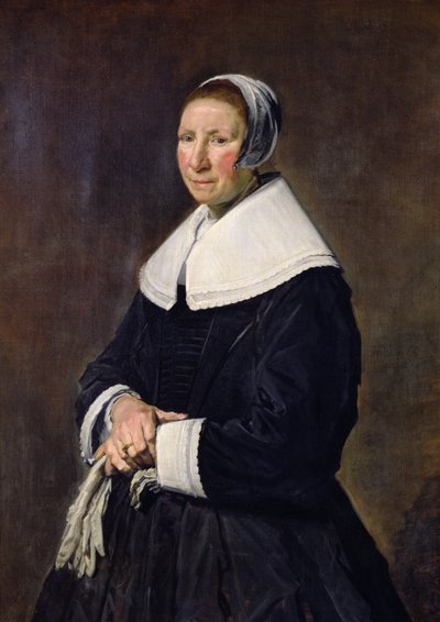 Retrato de uma mulher de Frans Hals