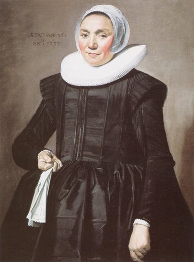 Retrato de uma mulher de Frans Hals