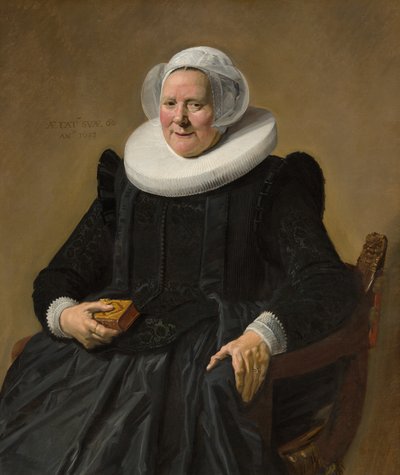 Retrato de uma senhora idosa de Frans Hals