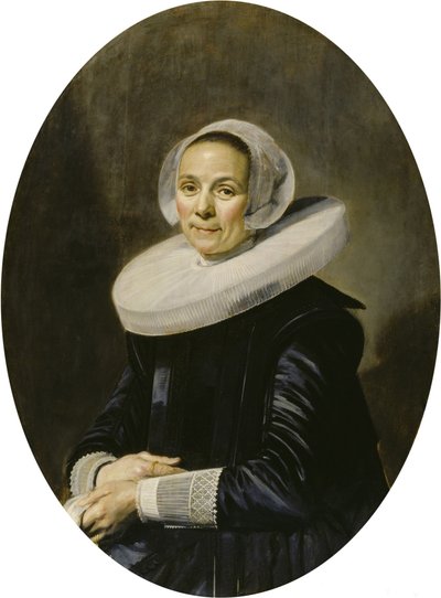 Retrato de uma mulher desconhecida [1] de Frans Hals