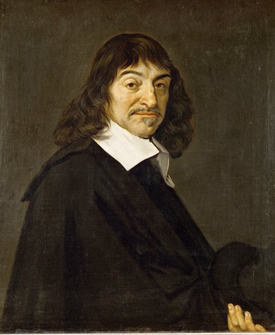 René Descartes, retrato segundo um original perdido de Frans Hals ... de Frans Hals