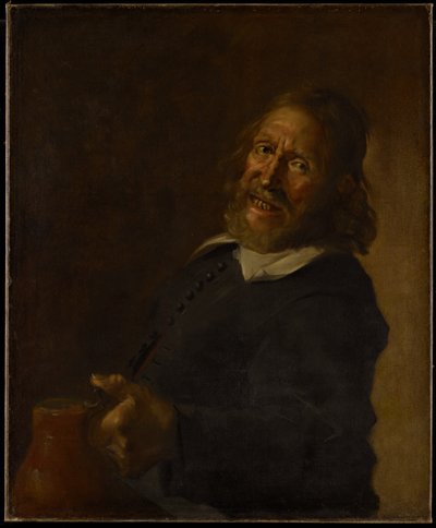 O rindo Toper, do século 18 de Frans Hals