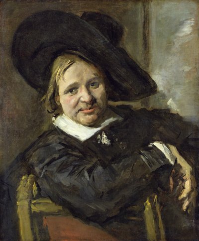 O homem com o chapéu de desleixo, depois de 1660 de Frans Hals