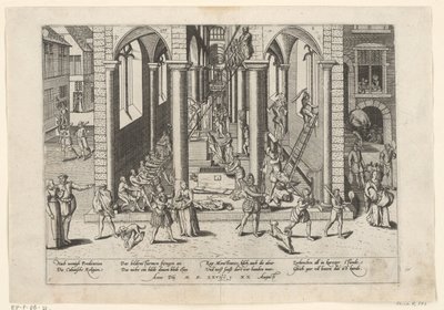 Iconoclasmo, 1566
Série 5: Eventos holandeses, 1566-1570 (título da série) de Frans Hogenberg