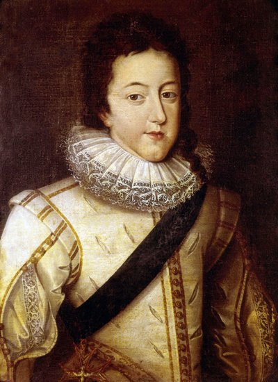 Rei Luís XIII de Frans II (after) Pourbus