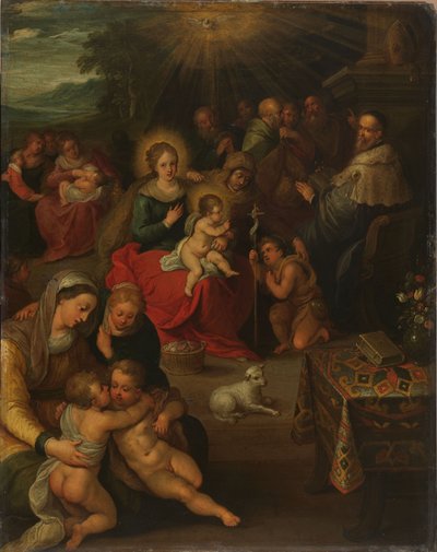 O parentesco sagrado de Frans II Francken