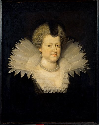 Retrato de Marie de Medicis (Maria de Médicis de Frans II Pourbus