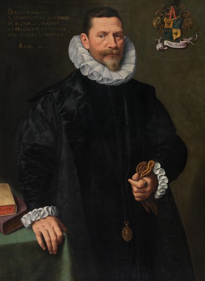 Retrato de Petrus Richardus (óleo sobre painel) de Frans II Pourbus