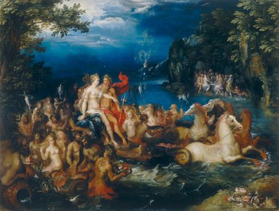 Triunfo de Netuno e Anfitrite de Frans II the Younger Francken