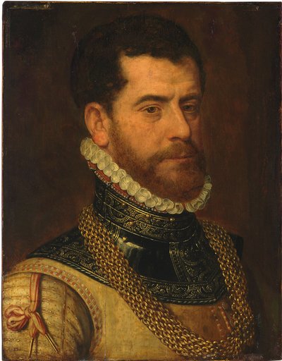 Retrato de um cavalheiro, com o monograma de Don Gaspar de Haro e Guzman de Frans I Pourbus