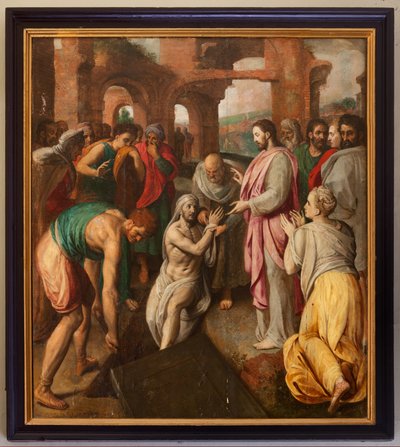 Ressurreição de Lázaro de Frans I Pourbus