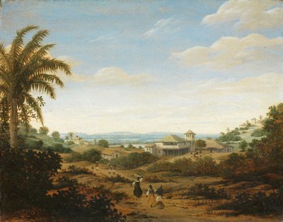 Landscape on the Rio Senhor de Engenho, Brazil Landscape on the Senhor de Engenho river, Brazil de Frans Post