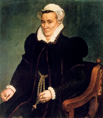 Retrato de uma mulher, c1565-1581 de Frans Pourbus the Elder