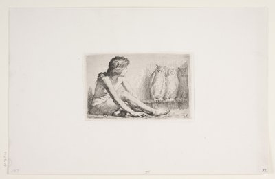 A menina das corujas de Frans Schwartz