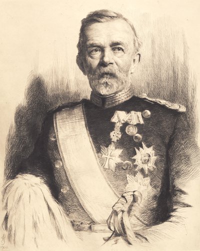 Retrato do major-general L. Koefoed de Frans Schwartz