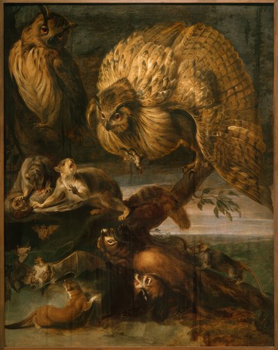 Animais da noite de Frans Snyders