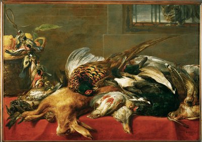 Natureza morta de caça de Frans Snyders or Snijders