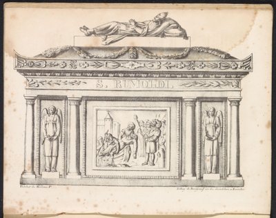 Relicário de São Rombout, 1825 de Frans Vervloet