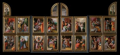 A Vida de Cristo e da Virgem de Frans the Elder Francken
