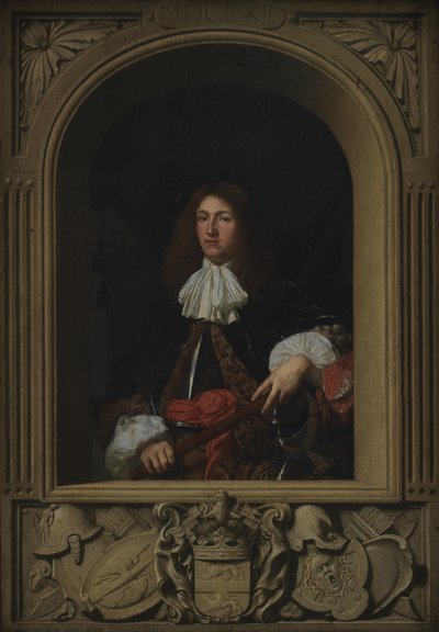 Retrato do Conde Ulrik Frederik Gyldenløve de Frans van I Mieris