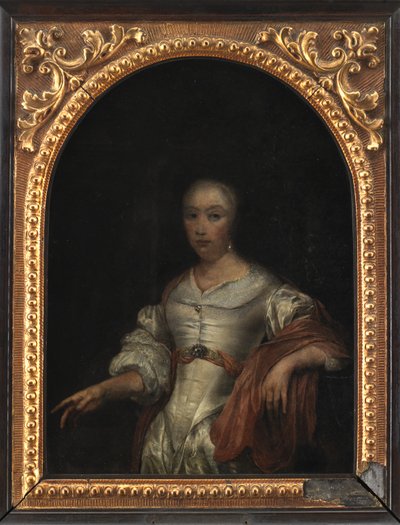 Retrato de uma senhora de Frans van I Mieris