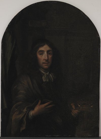 Retrato de um pintor de Frans van I Mieris