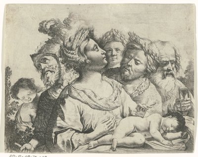 Ceres, Marte e Saturno (As Quatro Idades) de Frans van Mieris (II) (rejected attribution)