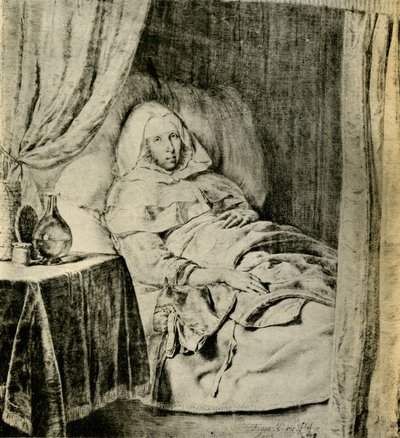 A mulher doente de Frans van Mieris