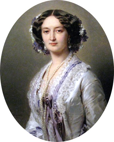 Retrato de Katarzyna Potocka née Branicka de Franz Xaver Winterhalter