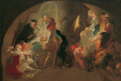 Alegoria da Educação de um Cavaleiro de Franz Anton Maulbertsch