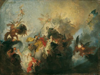 Divina Providência e Virtudes de Franz Anton Maulbertsch